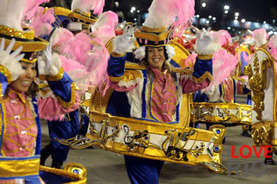 rio de janeiro brazilian carnival parades, queens and floats