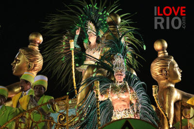 rio de janeiro brazilian carnival parades, queens and floats