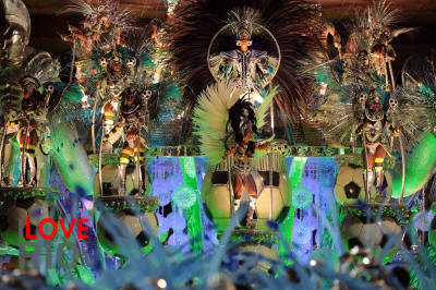 rio de janeiro brazilian carnival parades, queens and floats