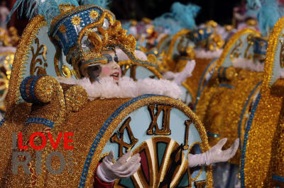 rio de janeiro brazilian carnival parades, queens and floats