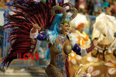 rio de janeiro brazilian carnival parades, queens and floats